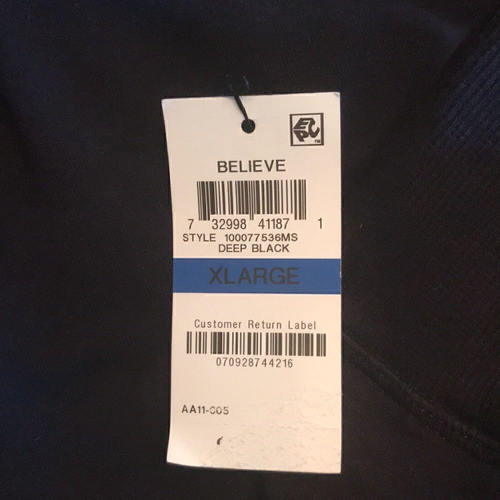 Ideology black jacket size X large - Picture 7 of 8